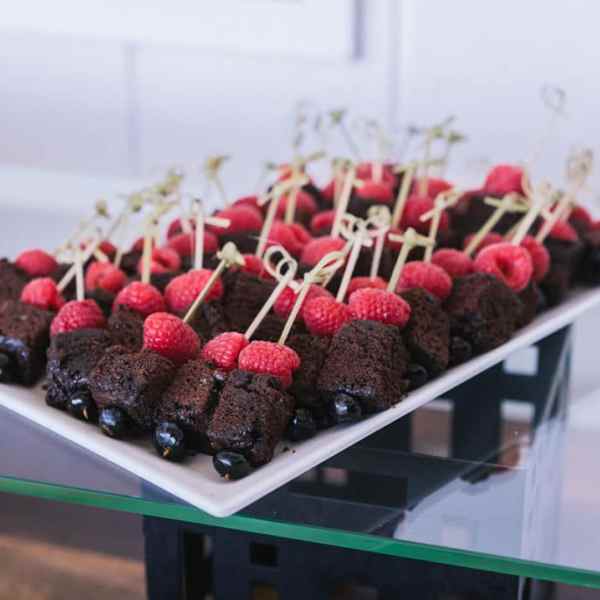 a train cake sitting on top of a table