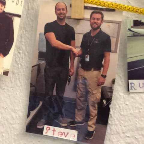 a group of people posing for a picture