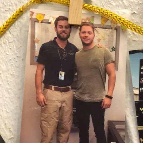 a group of people posing for the camera