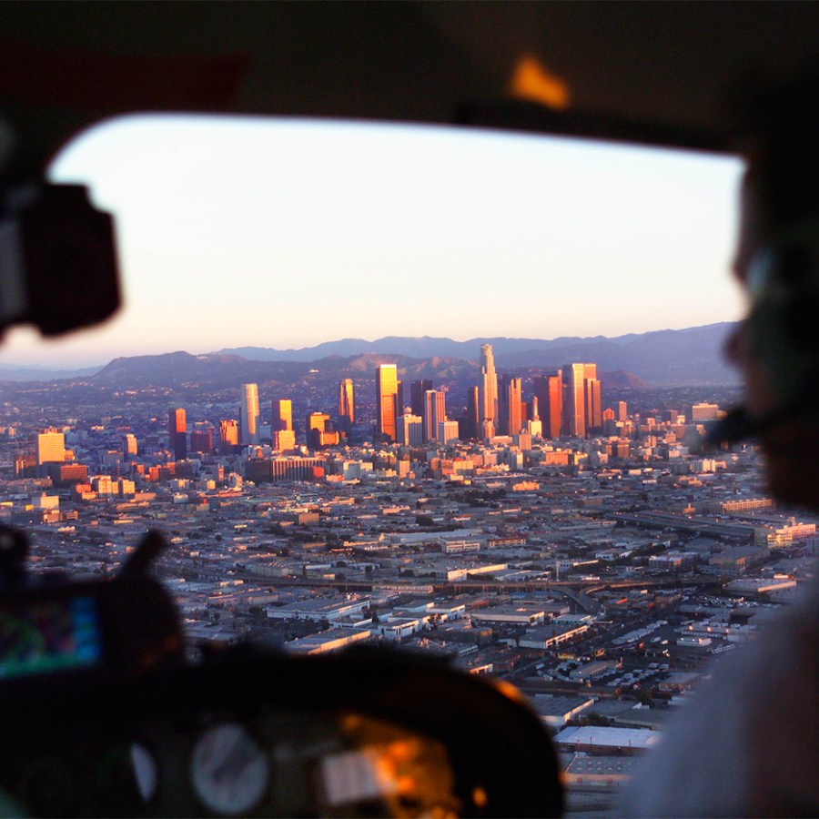 Wedding Proposal in a Helicopter