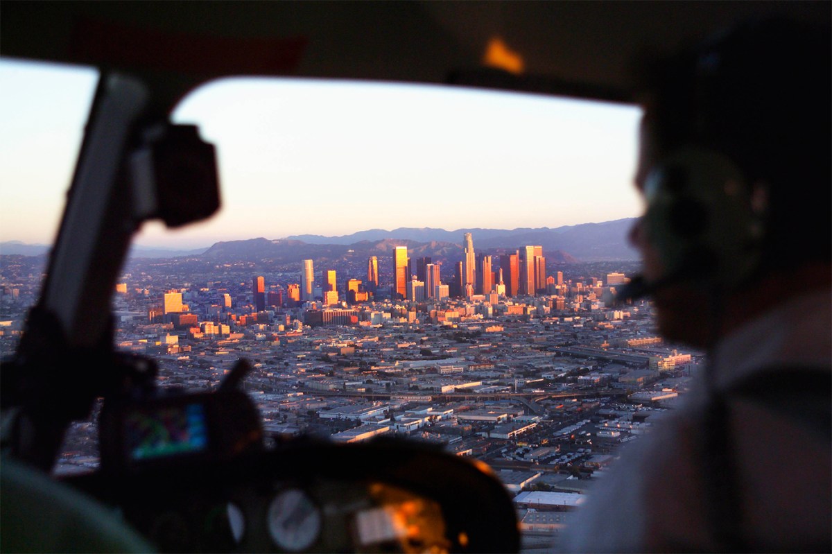 Wedding Proposal in a Helicopter