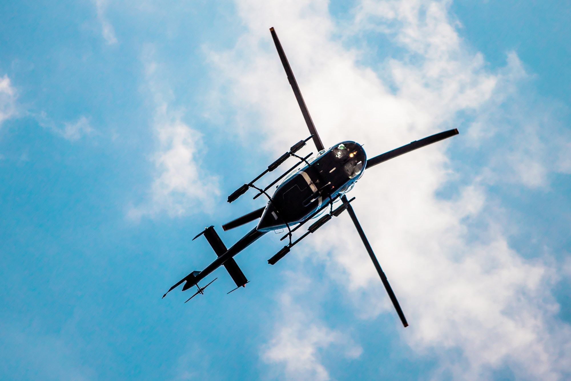 What is the most fun thing about flying a helicopter?