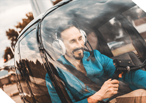 Addestramento al volo in elicottero in america