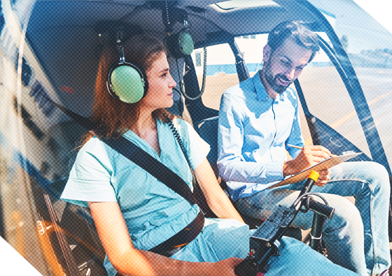 helikopterutdanning internasjonale studenter